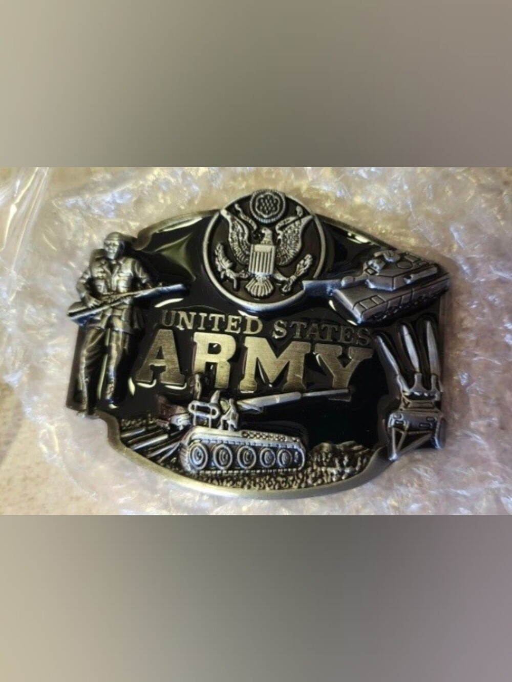 Unites States Army American Flag Eagle belt buckle 2 Choices - Picture 1 of 7